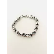 Pulsera Acero Quirurgico 316l Estilo Soga Marca Dimar 19cm