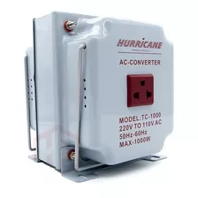 Transformador Hurricane 1000w Adaptador 220/110v Ac