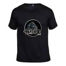 Camiseta Pantera Negra Blusa Wakanda Forever Infantil Adulto