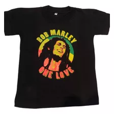 Remeras Niños Bob Marley Vs Modelos Rockería Que Sea Rock 