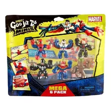 Mega Pack 6 Heroes Of Goo Jit Zu Minis Marvel 3365 Sunny