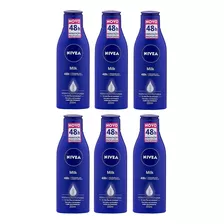 Kit Loção Para O Corpo Nivea Hidratante 200ml 6 Unidades