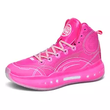 Luminosos Zapatos De Baloncesto Para Hombres Y Mujeres