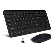 Combo Inalámbrico Mini Teclado Y Mouse Usb Oferta Clicshop