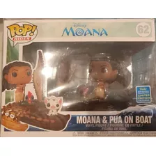 Funko Pop! Rides Disney #62: Moana & Pua On Boat Convencion