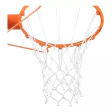 4x Aro De Basquete Cesta Reforçado Com Rede Chuá E Presilhas