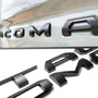 Emblema Letras Tacoma Y V6 Negro + Regalo Trd 2006 + 2023