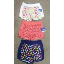 Paquete De 3 Shorts De Niña 