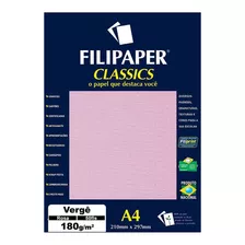 Papel Vergê A4 Filipaper Classics 180g 50 Folhas