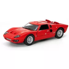 Miniatura Carro Ford 1966 Ford Gt40 Mkii Em Metal