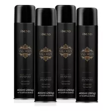 4 Fixador Laque Amend Valorize Hair Fixative 400ml Jato Seco