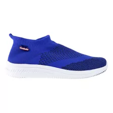 Tenis Urbano Estilo Calcetin Chabelo 99801-1-a Azul