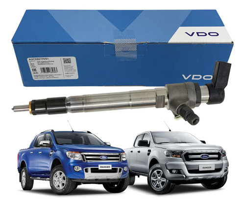 Bico Injetor Ranger 2.2/3.2 Bk2q9k546ag A2c59517051 Vdo