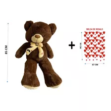 Oso Peluche 85 Cm + Bolsa Regalo + Envio Gratis