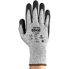 Guantes Ansell Edge Anticorte Nivel 3 Palma Nitrilo Talla 9