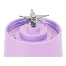 Mini Liquidificador Portátil Usb Recarregável ( Violeta )