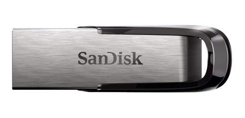 Pendrive Sandisk Ultra Flair 16gb 3.0 Plateado Y Negro