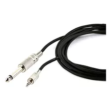 Cabo Extensor P2 (3.5mm) Stereo X P10 (6.5mm) Mono 5 Metros