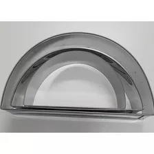 Aros De Inox P/ Pizza Frita Kit Mini C/3 Pçs - P - Pp - Ppp