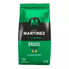 Cafe Martinez Tostado Molido Brasil 250g Sin Azúcar Agregada
