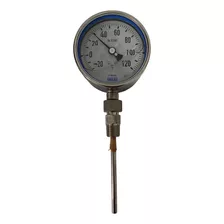 Termômetro Dial Bimetálico Wika En13190 -20 A 120°c 130mm 