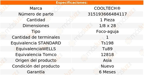 (1) Bulbo Indicador Temperatura Dodge Stealth 3.0lv6 91/96 Foto 2