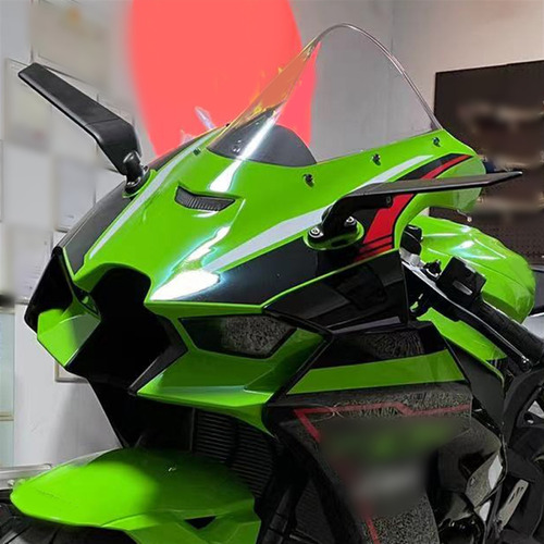 Espejos Retrovisores De Ala De Viento Para Ninja Zx-10r Zx6r Foto 4