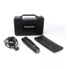 Micrófono Condensador Tascam Tm-180 Con Case Y Estuche