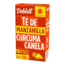 Té Doblett Manzanilla Cúrcuma Canela 16 Sobres 19.2g