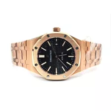 Reloj Audemars Piguet Rose Gold Automático Negro