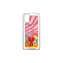 Funda Protector Transparente Bad Bunny Motorola (serie G)