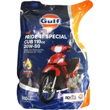 Aceite Gulf Pride 4t Special 20w50 800cc