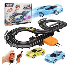 Pistas De Carro 1:64 Juegos De Carreras 214cm 2 Carros