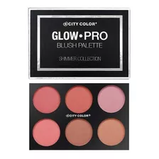 City Color Paleta De Rubores Glow Pro