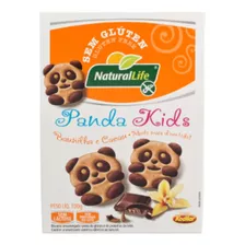 Biscoitos Panda Kids Sem Gluten E Lactose Baunilha Cacau 100