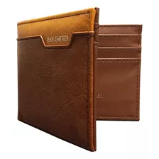 Billetera Hombre Jean Cartier Original Importada (004)