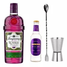 Kit Gin Tonic Tanqueray Royale + Tónica + Cuchara + Jigger