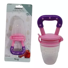 Chupeta Alimentadora De Silicone Porta Frutas Infantil Bebê