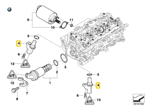 Sensor Arbol De Levas Para Bmw E46 318i Foto 4