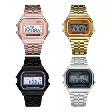 10 Piezas Relojes Mujer Hombre Estilo Retro Mayoreo