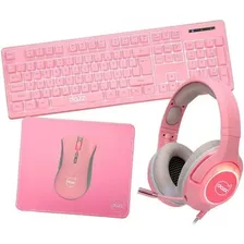 Combo Gamer Serie M - Teclado, Mouse, Headset E Mousepad