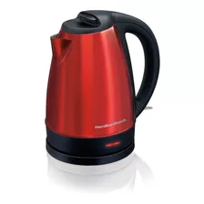 Hervidor Hamilton Beach 40987-cl Acero Inoxidable 1,7 L Rojo