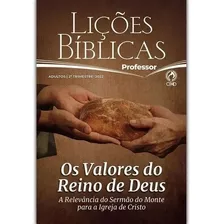 Revista Lições Bíblicas Adulto Professor Capa Dura - Ebd Cpad