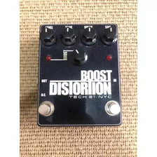 Pedal Tech 21 Distortion Clean Boost Pronta Entrega