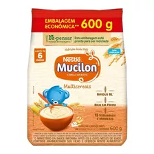 Mucilon Cereal Infantil Arroz E Aveia 600g Multicereais- 5un