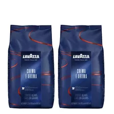 Café Grano Lavazza Crema Y Aroma Pack 2 Kg