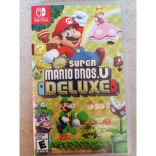Super Mario Bros Deluxe Nintendo Switch(usado, Cómo Nuevo)