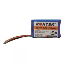Bateria Recarregável Li-polímero 3,7v 900mah + Pcm - Rontek