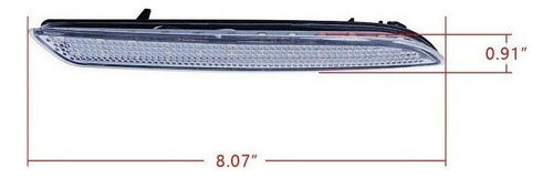 2 Luces Led For Parachoques Trasero Honda Cr-z Cr-v 10-14. Foto 5