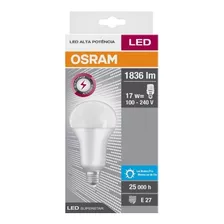 Osram - Lampada Led Alta Potencia 17w 6500k E27 1836lm Bivolt